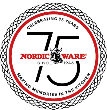 75th Nordic Ware logo