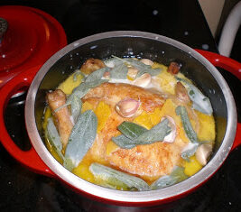 Nordic Ware Dutch Oven: Lemon and Milk Chicken Recipe