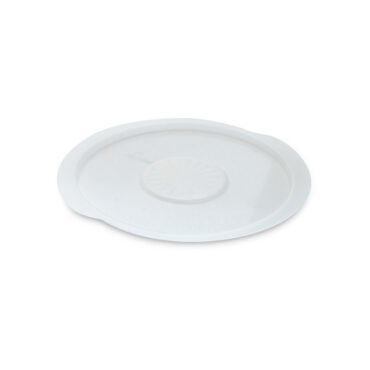Clear plastic lid for Nordic Ware 2-quart mixing bowl with snug-fitting rim