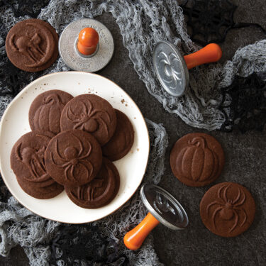 Visit Spooky Chocolate Stamped Cookies Recipe