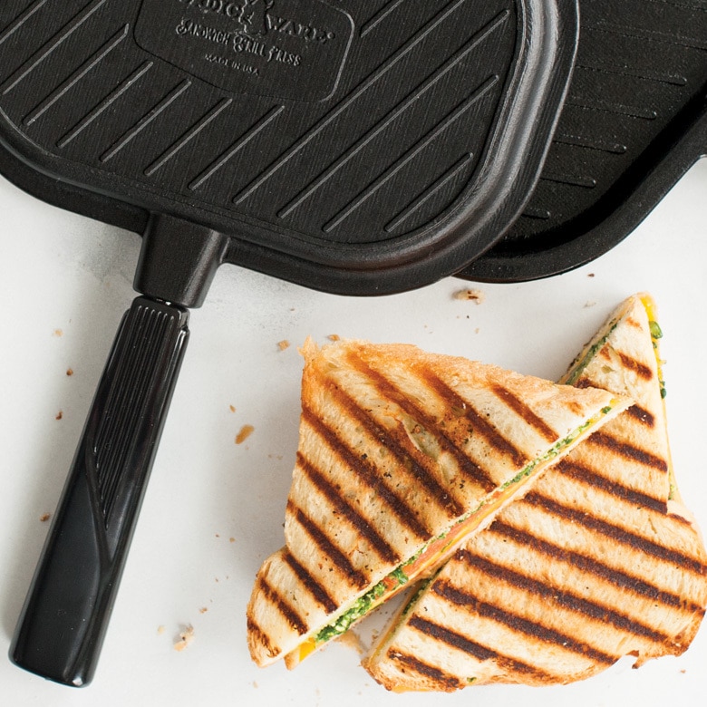 Stovetop Sandwich & Grill Press View 2