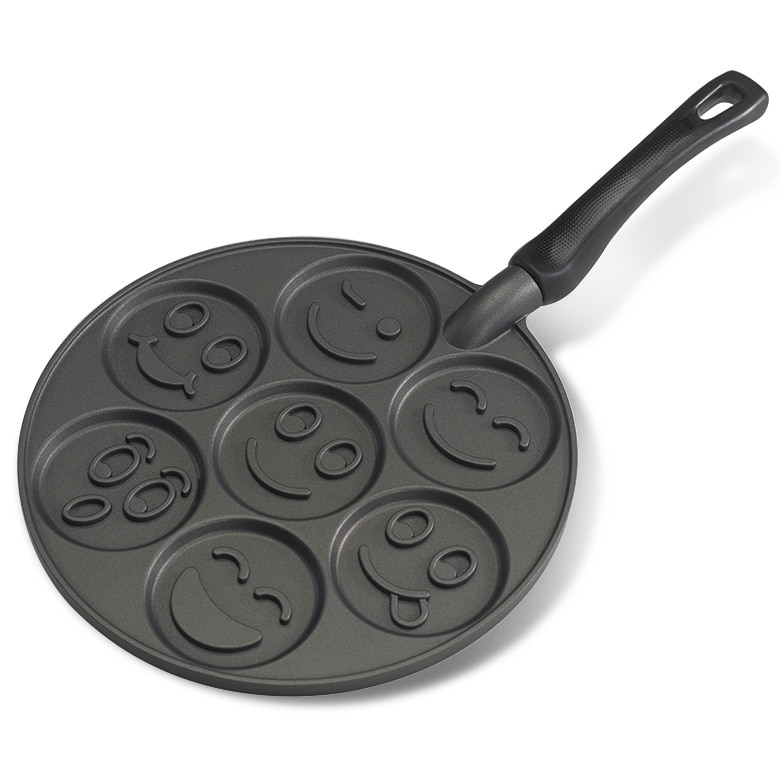 Smiley Face Pancake Pan View 1