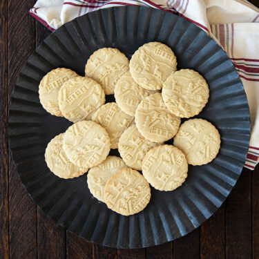 Visit Embossed Shortbread Cookies Recipe