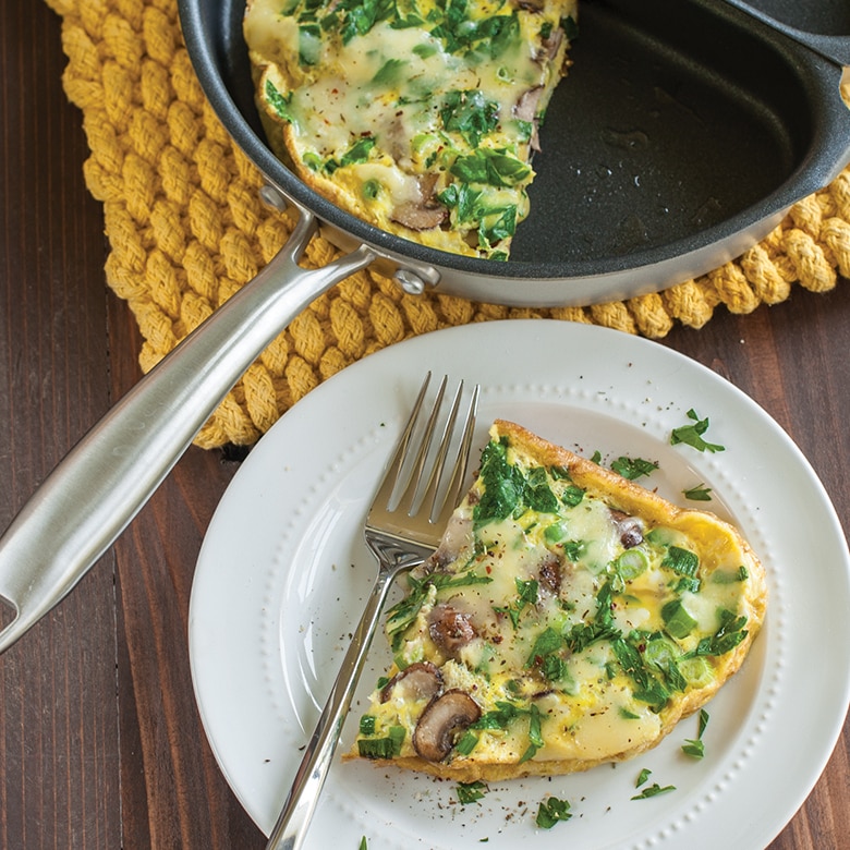 Italian Frittata/Omelet Pan View 2