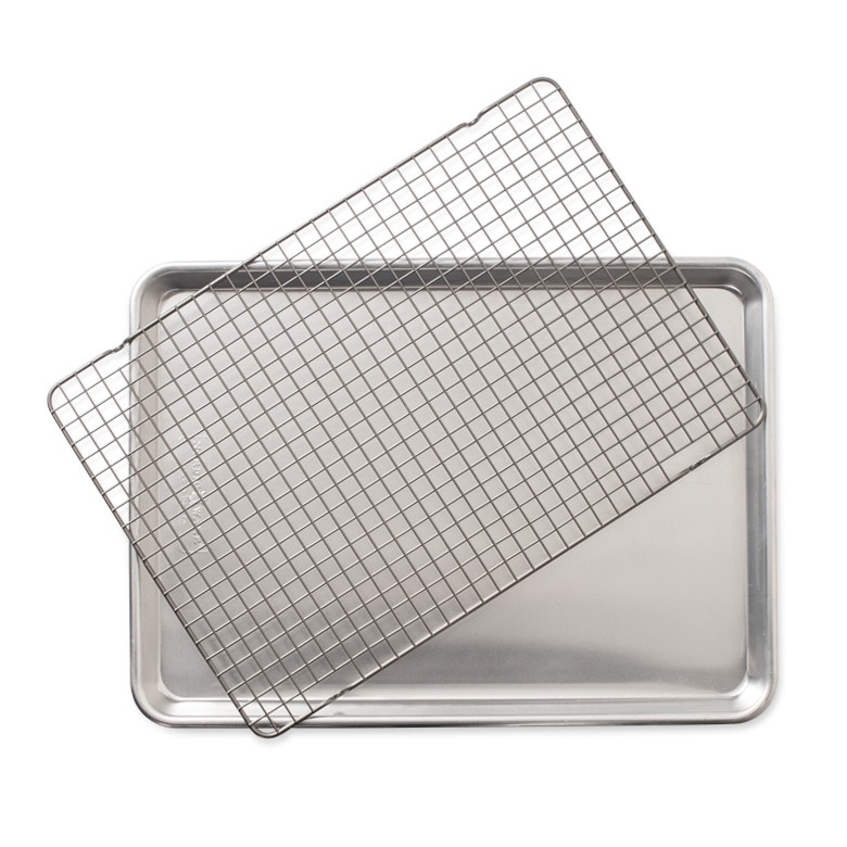 Naturals® Half Sheet with Oven-Safe Nonstick Grid View 1