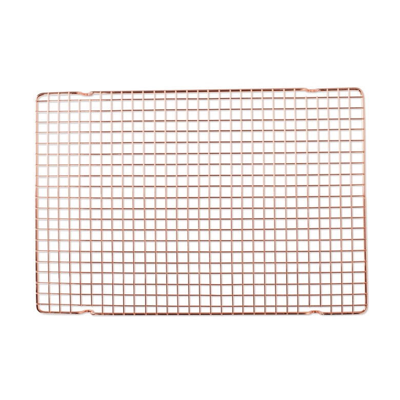 Large Copper-Plated Cooling Rack View 1