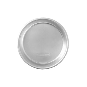 Nordic Ware aluminum 6-inch round layer cake pan, natural silver finish with straight sides and flat bottom