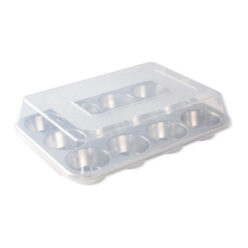 Visit Naturals® 12 Cavity Muffin Pan with High-Domed Lid