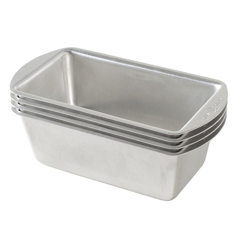 Naturals® Set of 4 Mini Loaf Pans View 1