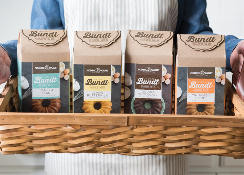 Bake with our New Bundt Mixes!