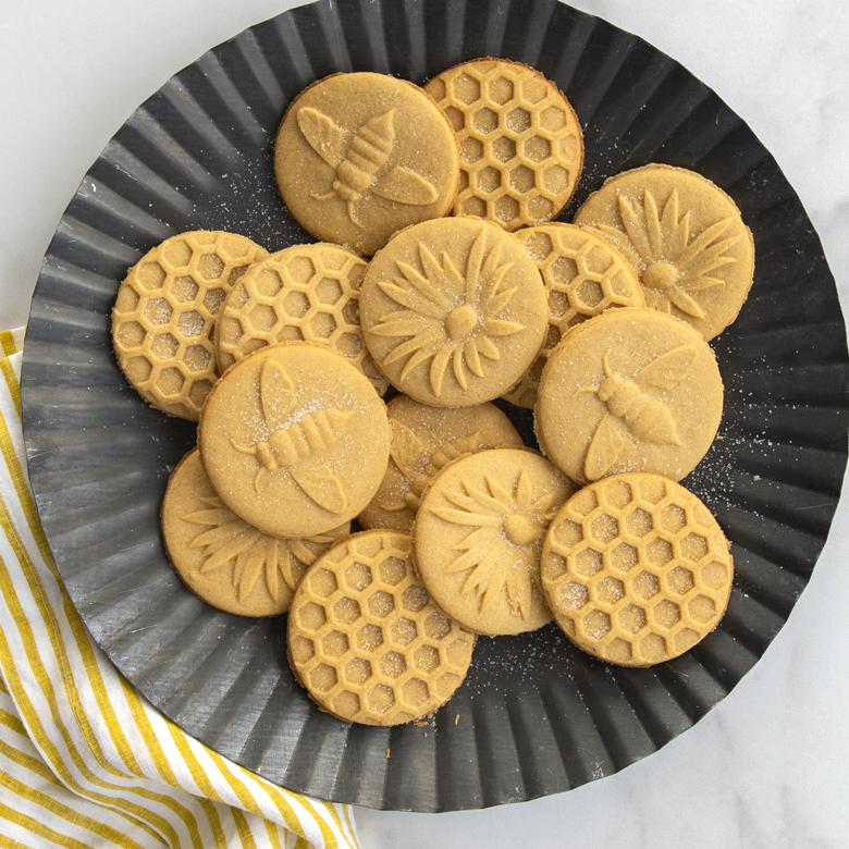 Visit Honey Bee Stamped Sugar Cookies Recipe