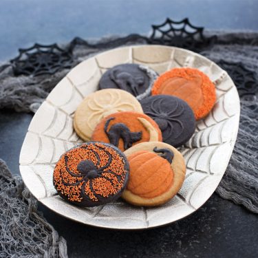 Visit Halloween Stamped Cookies Recipe