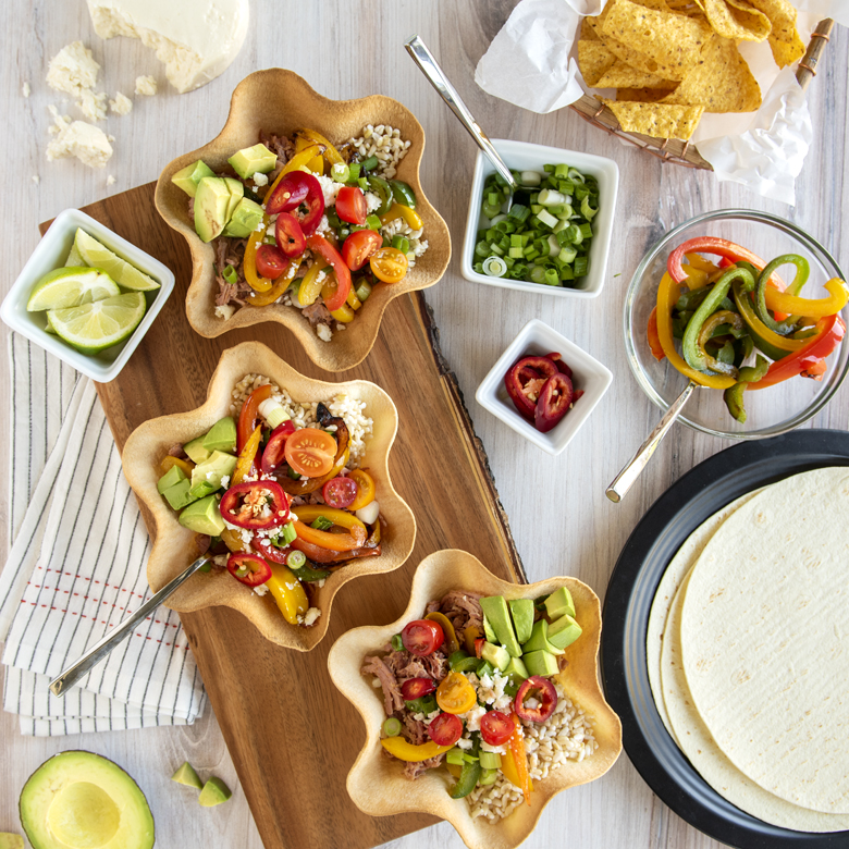Visit Baja Tortilla Taco Bowl Recipe