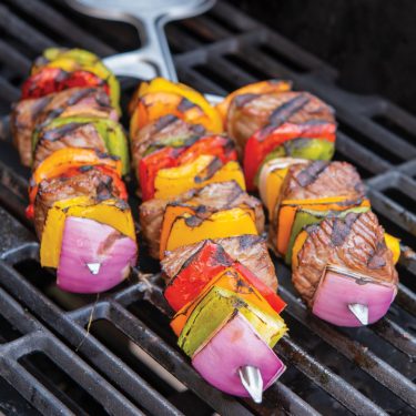 Visit Ginger Beef and Vegetable Kabobs Recipe