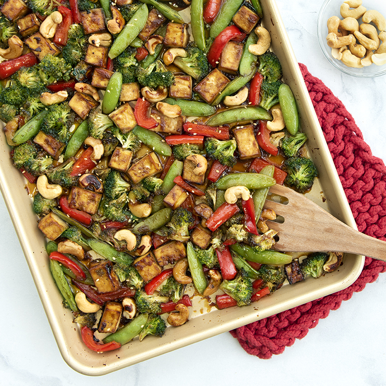 Visit Baked Cashew Tofu and Vegetable Stir Fry Recipe