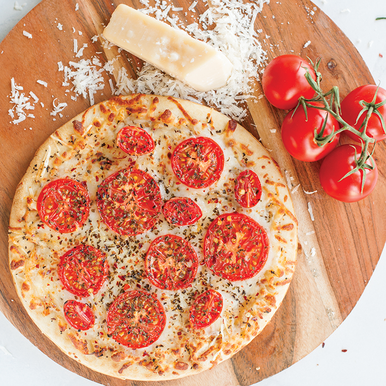 Visit Gluten Free Tomato and Smoked Provolone Pizza Recipe