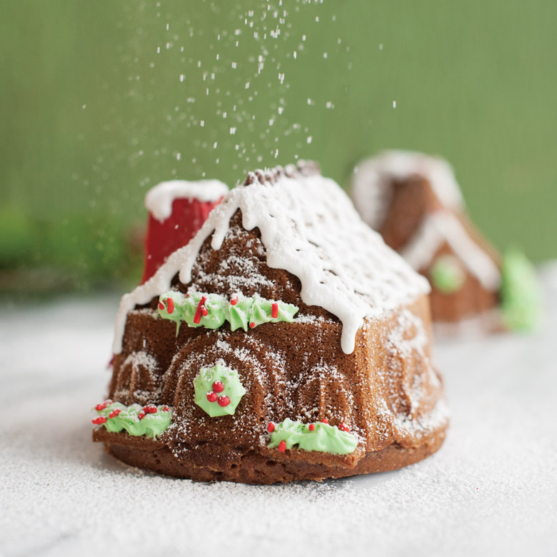 Visit Gingerbread House Duet Cakes Recipe