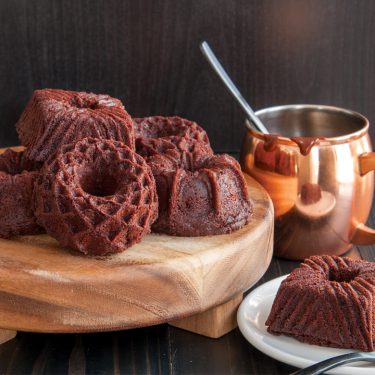 Visit Chocolate Almond Geo Bundlette Cakes Recipe