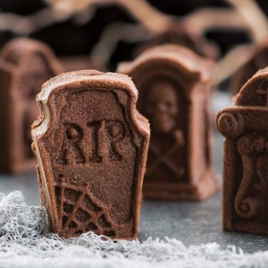 Visit Chocolate Brandy and Coffee Tombstone Cakes Recipe
