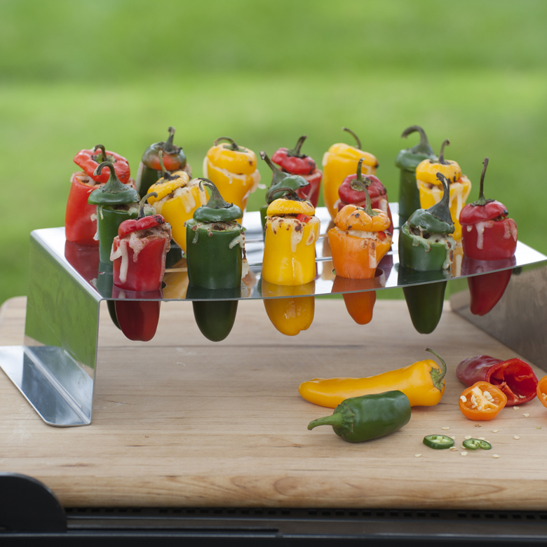 Visit Cheese and Bacon Stuffed Peppers Recipe
