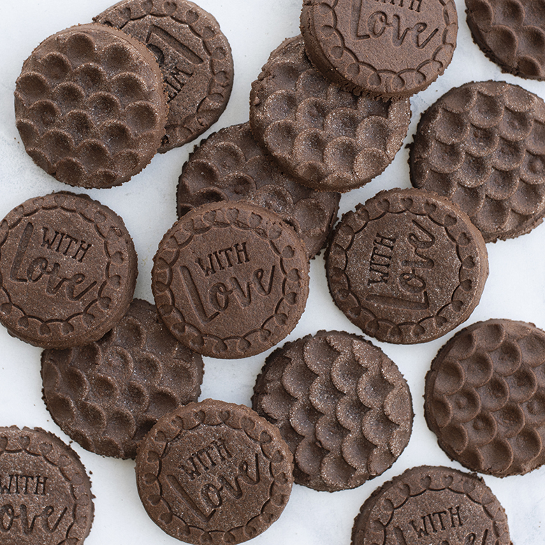 Visit Chocolate Stamped Sugar Cookies (with variations) Recipe