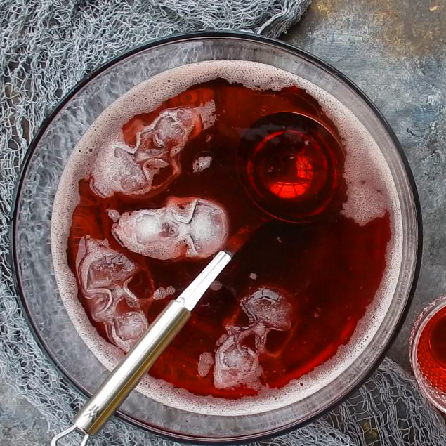 Visit Sangria with Ice Skulls Recipe