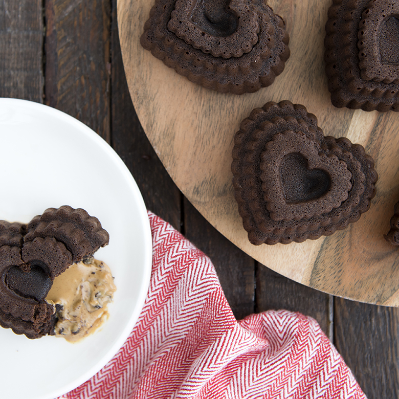 Visit Gluten Free Chocolate Peanut Butter Lava Cakes Recipe