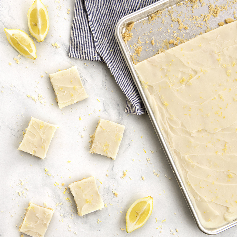 Visit Sheet Pan Lemon Bars Recipe