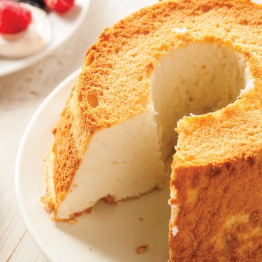 Visit Lemon Cream Angel Food Cake with Berries Recipe