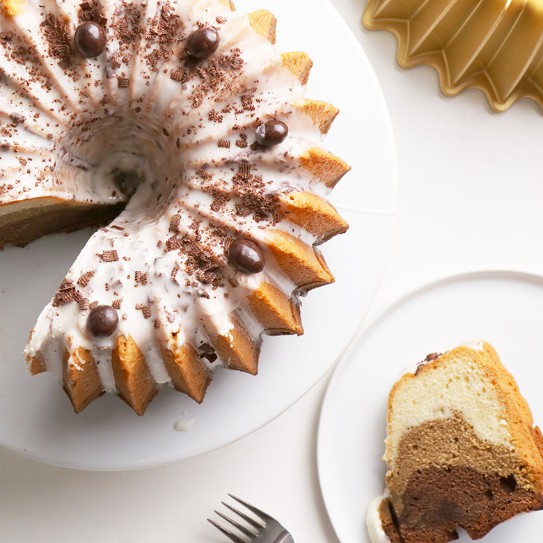 Visit Ombré Mocha Bundt Cake Recipe