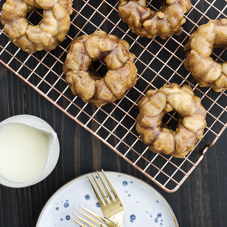 Visit Cinnamon Monkey Bread Mini Bundts with Cream Cheese Glaze Recipe
