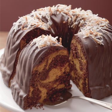Visit Chocolate-Coconut and Pumpkin Marble Bundt Recipe