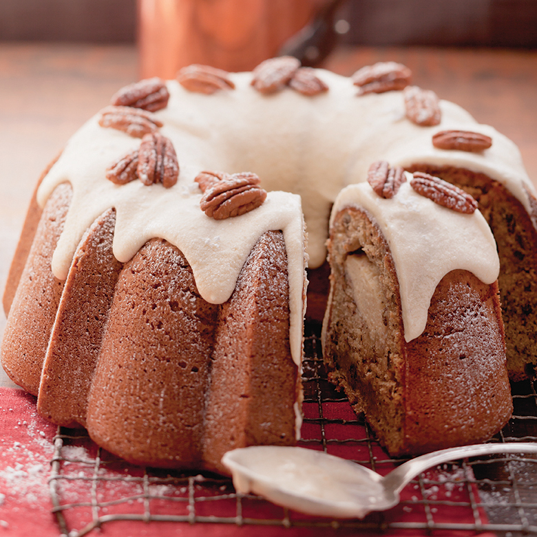 Visit Tunnel of Cream Banana Nut Cake Recipe