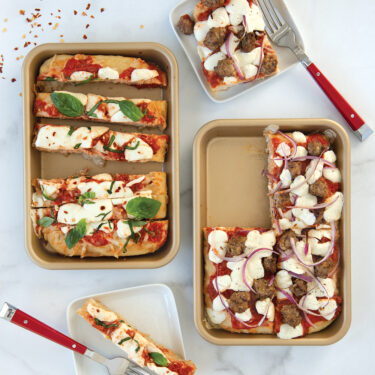Visit Personal- Size Sheet Pan Focaccia Pizzas Recipe