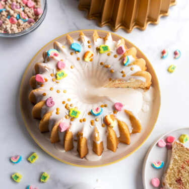 Visit Lucky Charms™ Vanilla Bundt Cake Recipe