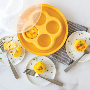 Visit Creamy Cheesy Deluxe Egg Bites Recipe