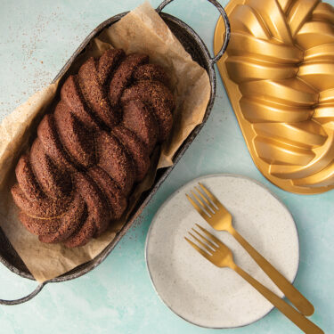 Visit Double Chocolate Sour Cream Loaf Cake with Espresso Glaze Recipe