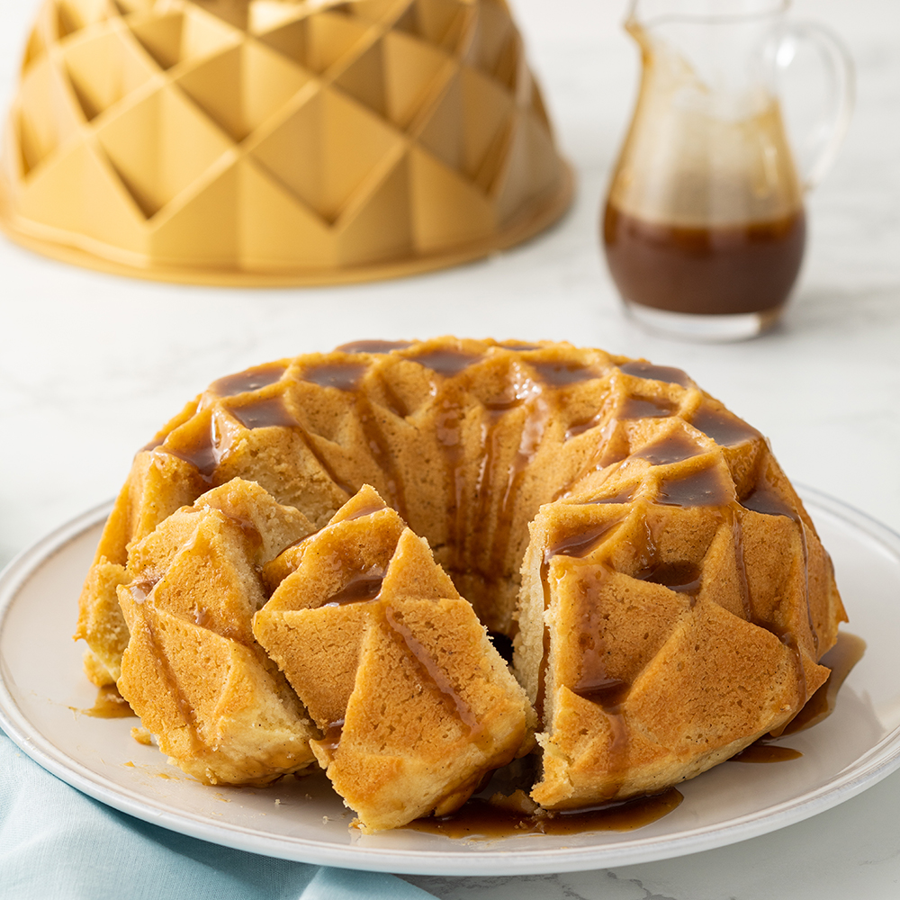 Visit Pancake Bundt with Brown Sugar Maple Glaze Recipe