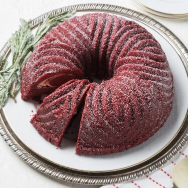 Visit Red Velvet Bundt Cake with Cream Cheese Filling Recipe