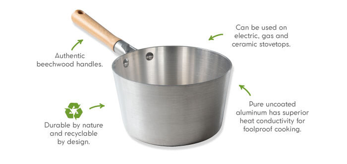 Naturals Cookware Characteristics