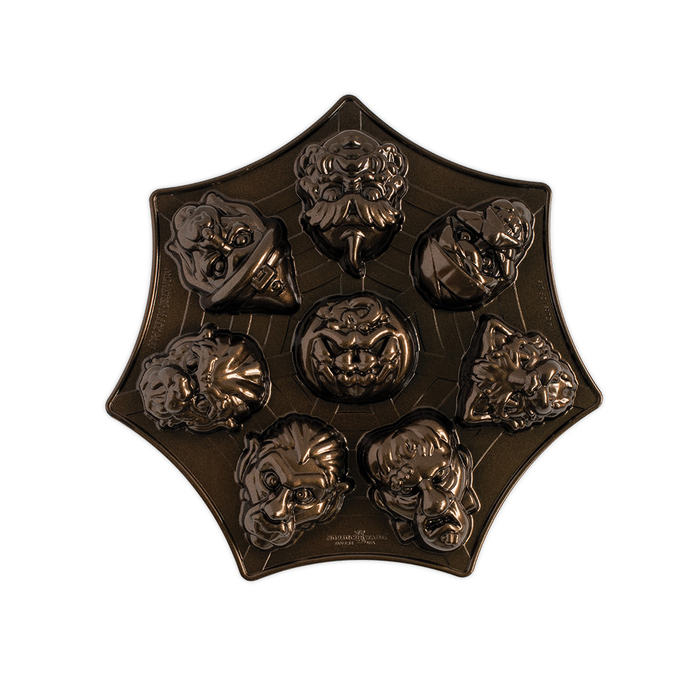 Monster Mask Cakelet Pan View 1