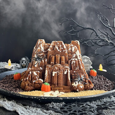 Visit Pumpkin Spice Haunted House Bundt Cake Recipe