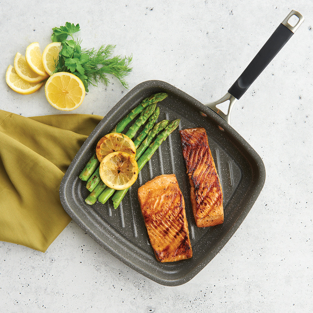 Verde Ceramic Nonstick Searing Grill Pan View 2