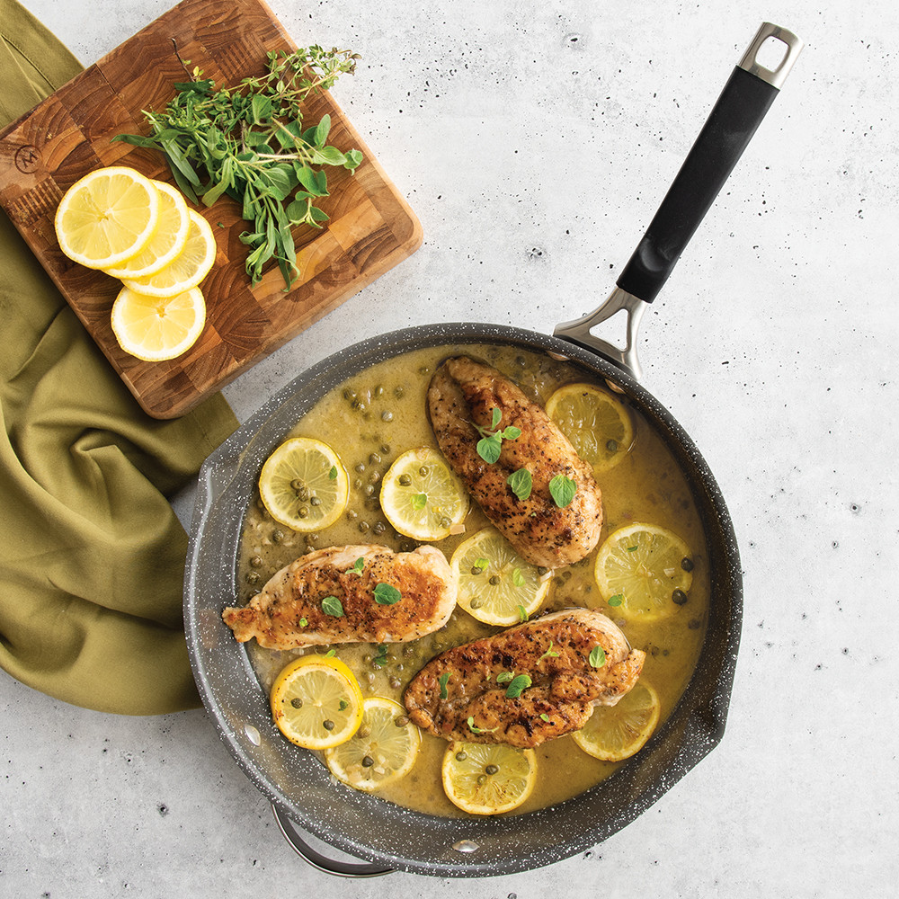 Verde 12 Inch Ceramic Nonstick Skillet Pan View 2