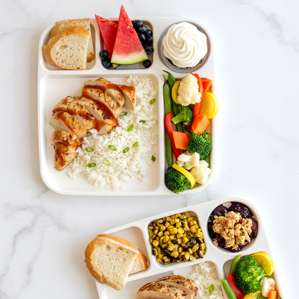 Divided Meal Tray - Set of 2 View 2