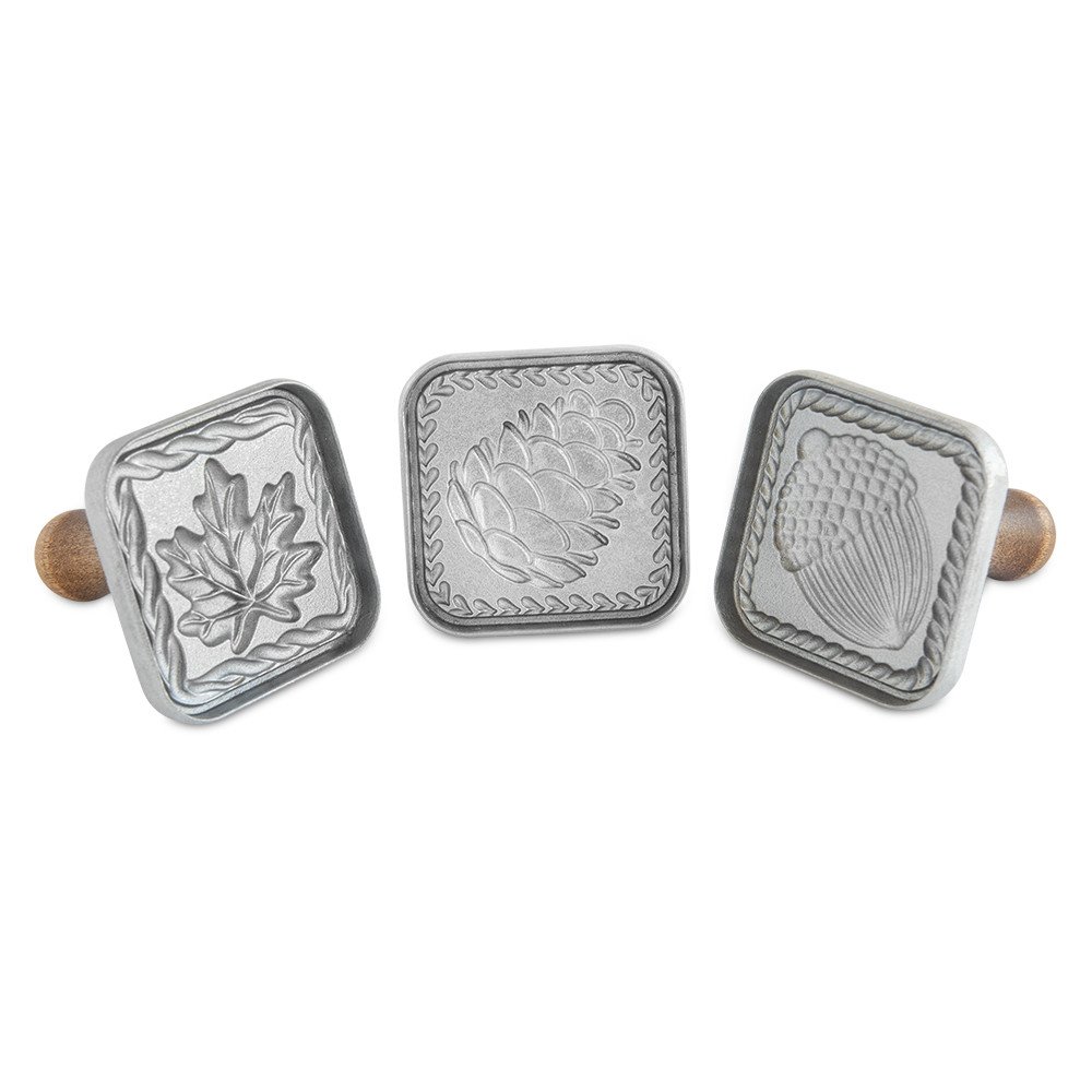 Fall Forest Springerle Cookie Stamps View 1