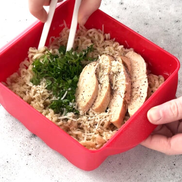Visit Garlic Parmesan Ramen Noodles Recipe