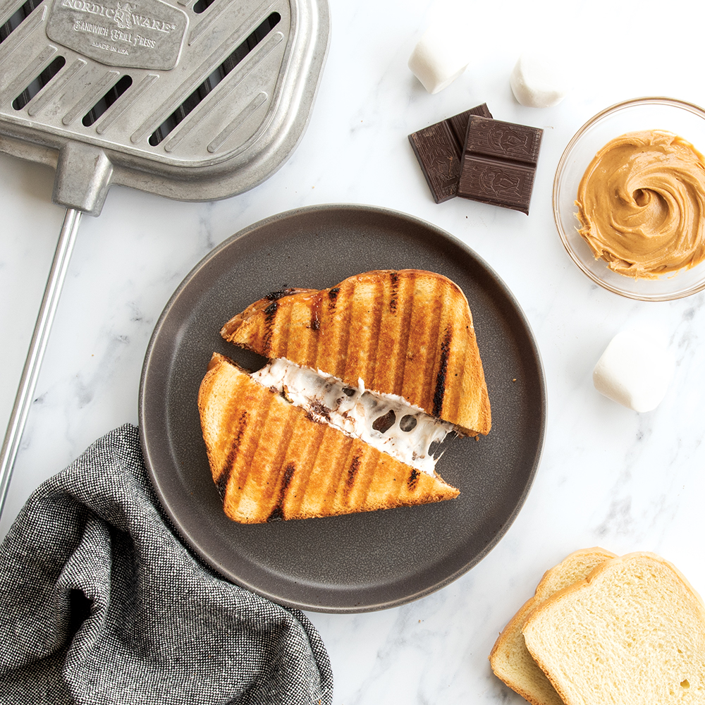 Visit Grilled Peanut Butter S'mores Sandwich Recipe