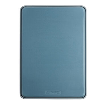 Nordic Ware aluminum sheet pan, extra large rectangular baking pan with raised rim, natural silver finish