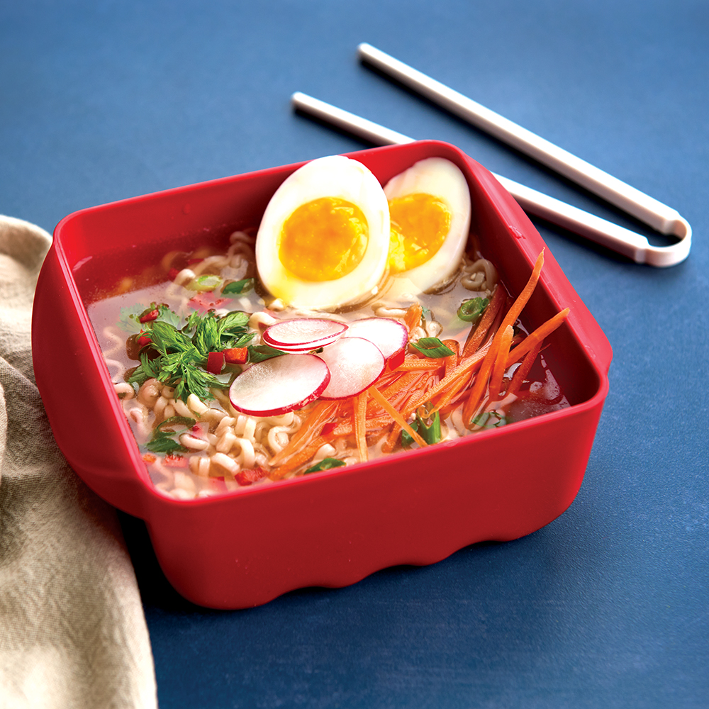 Upgrade Your Ramen Noodles with the New Microwave Ramen Rush Noodle Bowl
